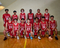 2023-01-14 Lahainaluna JV Boys Basketball Team Photo