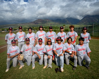 2023-01-19 Lahainaluna JV Baseball Team Photo