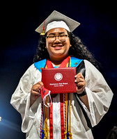2021-05-23 Lahainaluna Graduation 2021 - Diploma (Half-Body)