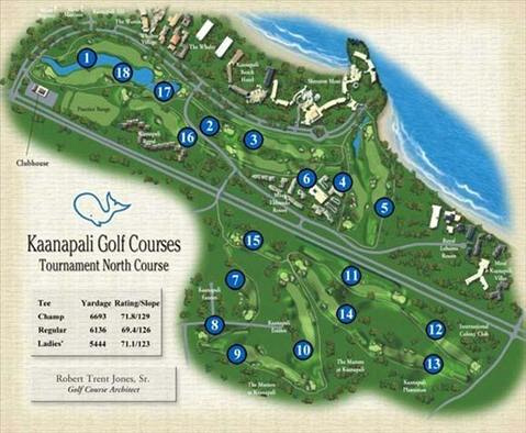 Ka'anapali Royal Golf Course Score Card